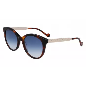 LIU JO naiste LJ765S-242 liblikas/kassisilm päikeseprillid Havana 54mm