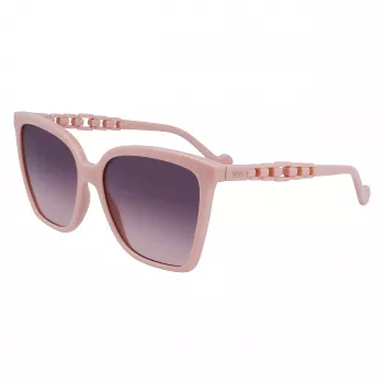 LIU JO naiste LJ773S-272 kassisilma päikeseprillid Havana pruun gradient 57mm