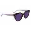 LIU JO naiste LJ782S-516 kassisilmadega päikeseprillid - roosa Havana, pruun gradient, 53 mm