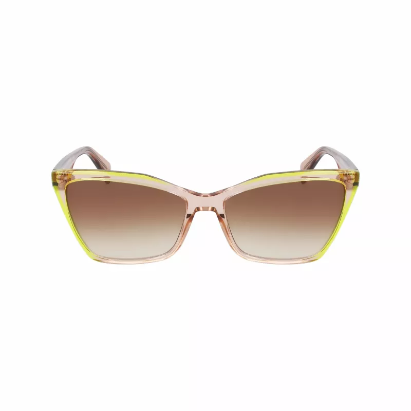 LIU JO naiste LJ796S-279 kassisilm päikeseprillid Havana pruun gradient 58mm