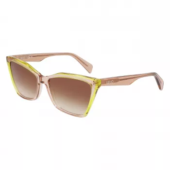 LIU JO naiste LJ796S-279 kassisilm päikeseprillid Havana pruun gradient 58mm
