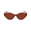 LIU JO naiste päikeseprillid LJ767SR-216 Havana Propionate Brown Gradient 56mm