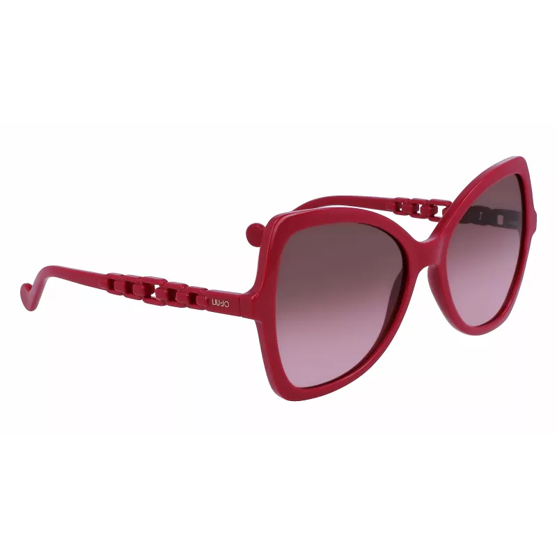 LIU JO naiste päikeseprillid LJ774S-603 Havana atsetaat liblikas pruun gradient UV400 57mm