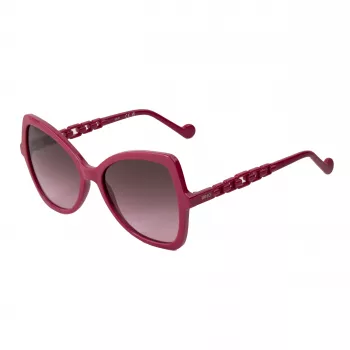 LIU JO naiste päikeseprillid LJ774S-603 Havana atsetaat liblikas pruun gradient UV400 57mm