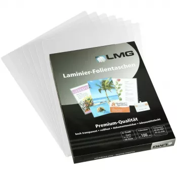 LMG Signaltechnologie 25 Lamineerimiskotti Läikiv A3, 125 Mikronit