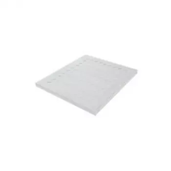 LogiLink 19-tolline fikseeritud rack-riiul 1U, 525mm sügav, helehall RAL 7035 (SF1F65G)