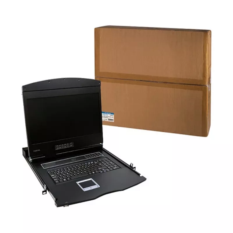 LOGILINK 19 tolline LCD KVM-konsool VGA-ga, USA klaviatuuripaigutus (LC902US)