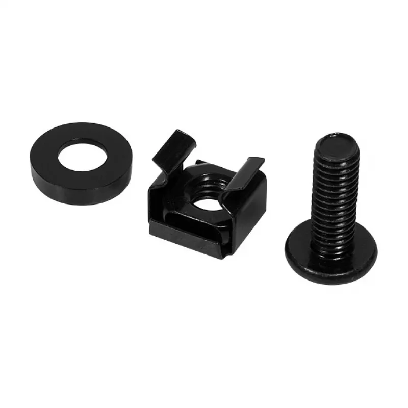 LogiLink 19-tolline riiulikinnituskomplekt M6 x 16 mm, 20 komplekti, must