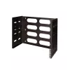 Logilink 19-tolline seinakinnitusega rack, 8U, must, avatud raam
