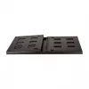 Logilink 19-tolline seinakinnitusega rack, 8U, must, avatud raam