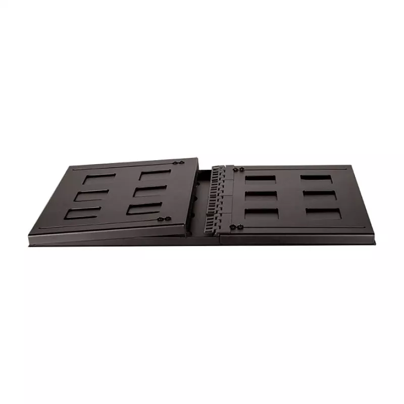 Logilink 19-tolline seinakinnitusega rack, 8U, must, avatud raam