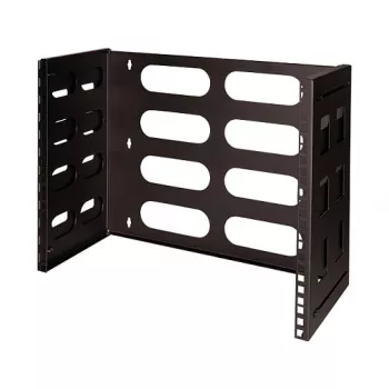 Logilink 19-tolline seinakinnitusega rack, 8U, must, avatud raam