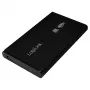 LogiLink 2.5-tolline SATA HDD/SSD korpus USB 3.0 Alumiinium Must