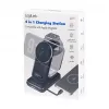 Logilink 4-in-1 juhtmevaba laualadija, 15W Qi laadimisjaam (PA0292)