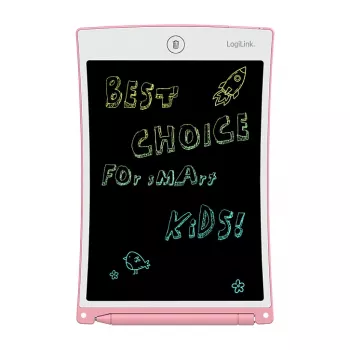LogiLink LCD kirjutustahvel 8,5 tolli mitmevärviline roosa AA0180