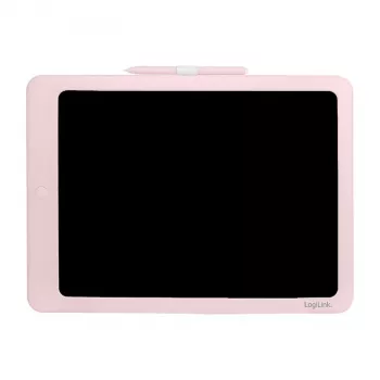 LogiLink AA0182 LCD kirjutustahvel, 14 tolli, roosa, mitmevärviline korduvkasutatav joonistuslaud