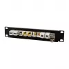 LogiLink ACT108 10-pordiline keystone patch-paneel, 10-tolline rack, 1U, must