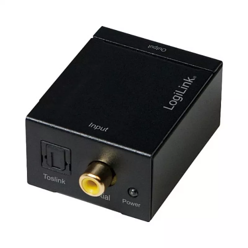 LogiLink CA0100 Digitaal-analoog helimuundur (SPDIF/Coaxial RCA stereoks)