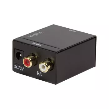 LogiLink CA0100 Digitaal-analoog helimuundur (SPDIF/Coaxial RCA stereoks)