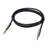 LogiLink CA10030 Premium 3,5 mm TRS isane-isane helikaabel, metallpistikud, sinine, 0,3 m