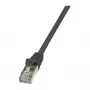LogiLink Cat.6 F/UTP patch-kaabel, 0,25m, must, EconLine