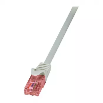 LogiLink Cat.6 U/UTP paljas vask patch-kaabel, 1,5m, hall, PrimeLine