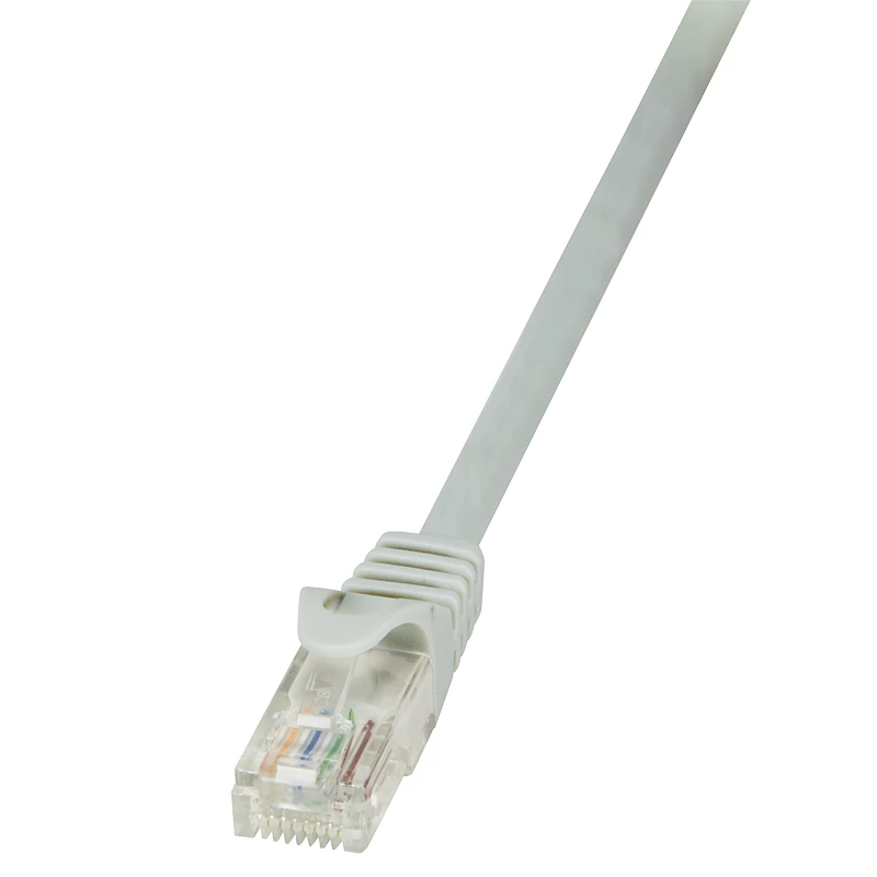 LogiLink Cat.6 U/UTP EconLine patch-kaabel, hall, 0,5 m CP2022U