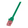 Logilink Cat.6 U/UTP paigalduskaabel roheline 5m PrimeLine