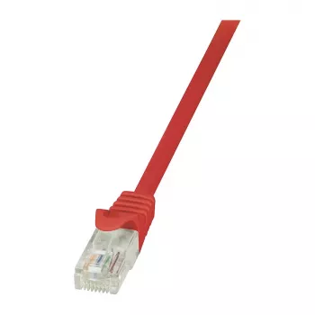 LogiLink Cat.6 U/UTP patškaabel, RJ45, punane, 7,5 m, EconLine
