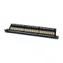 LogiLink Cat.6A patch-paneel 24-pordine UTP, 1U, 90° IDC