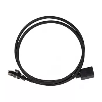 LogiLink Cat.6A Premium Patch-kaabli pikendus, S/FTP, must, 3 m