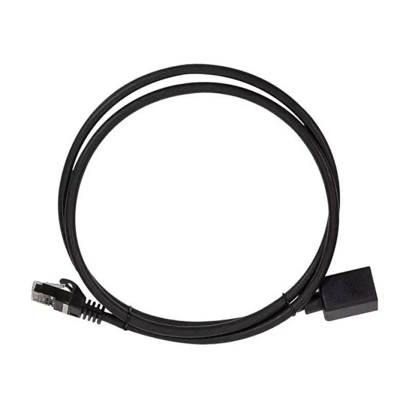 LogiLink Cat.6A Premium Patch-kaabli pikendus, S/FTP, must, 3 m