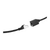 LogiLink Cat.6A Premium Patch-kaabli pikendus, S/FTP, must, 3 m