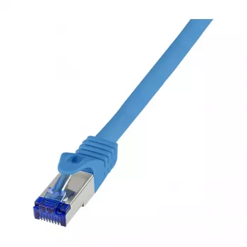 LOGILINK Cat.6A S/FTP Ultraflex patch-kaabel, GHMT sertifitseeritud, sinine, 5.0m