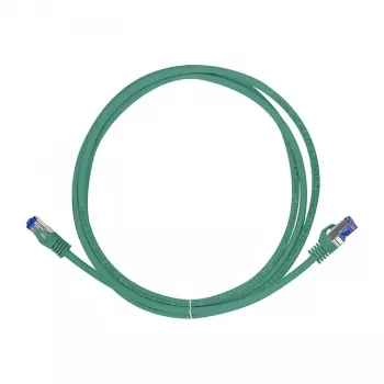 LogiLink Cat.6A S/FTP Ultraflex patch-kaabel, 0,25m, roheline, GHMT sertifitseeritud