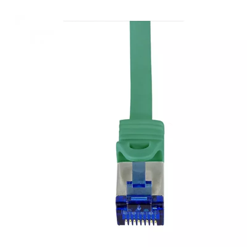 LogiLink Cat.6A S/FTP Ultraflex patch-kaabel, 0,25m, roheline, GHMT sertifitseeritud