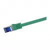 LogiLink Cat.6A S/FTP Ultraflex patch-kaabel, 0,25m, roheline, GHMT sertifitseeritud