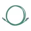 LogiLink Cat.6A S/FTP Ultraflex patch-kaabel, GHMT sertifitseeritud, roheline, 1,0m