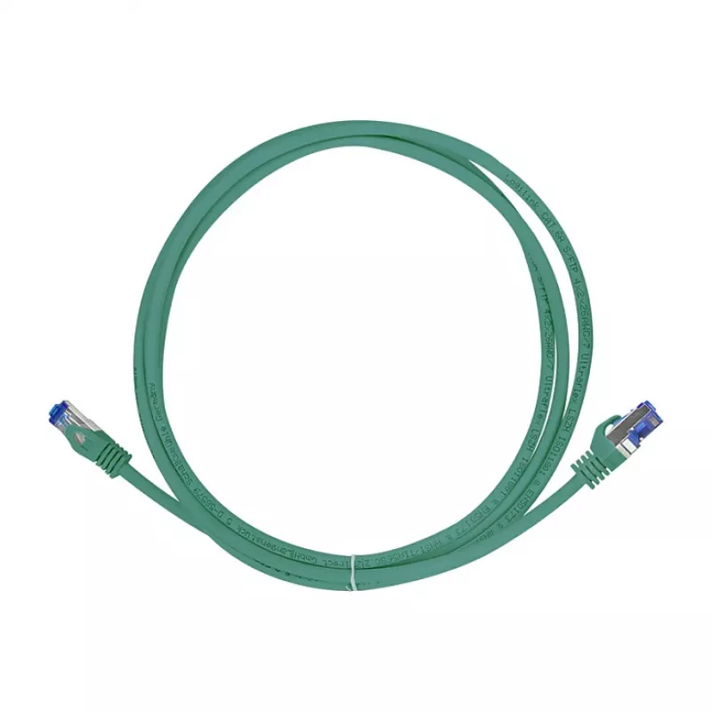 LogiLink Cat.6A S/FTP Ultraflex patch-kaabel, GHMT sertifitseeritud, roheline, 1,0m