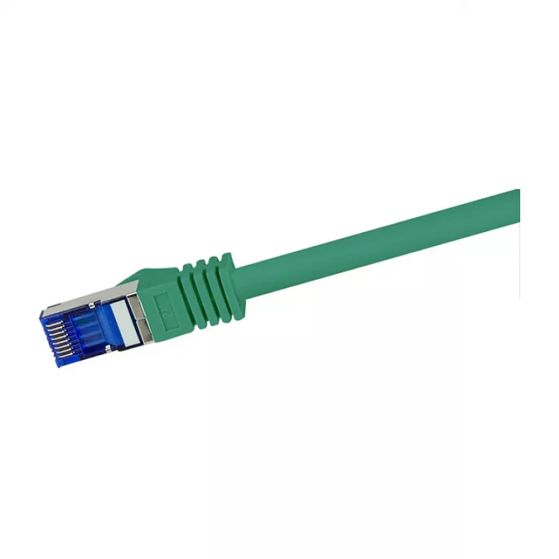 LogiLink Cat.6A S/FTP Ultraflex patch-kaabel, GHMT sertifitseeritud, roheline, 1,0m