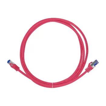 LogiLink Cat.6A S/FTP Ultraflex Patch-kaabel, GHMT sertifitseeritud, punane, 0,25 m