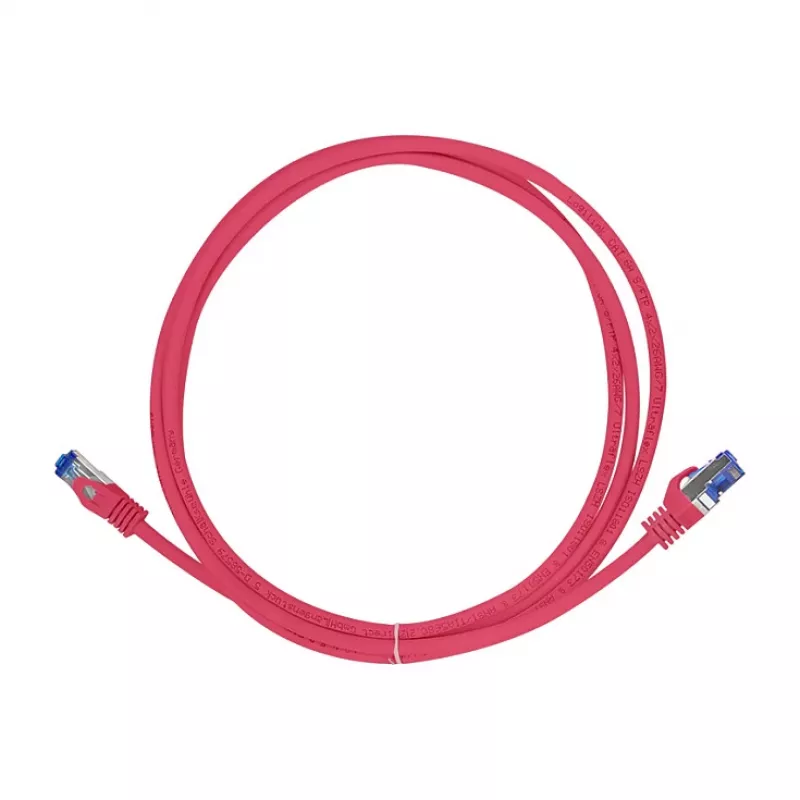 LogiLink Cat.6A S/FTP Ultraflex patch-kaabel, GHMT sertifitseeritud, punane, 1,0m