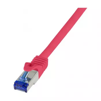 LogiLink Cat.6A S/FTP Ultraflex patch-kaabel, GHMT sertifitseeritud, punane, 1,0m