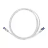 LogiLink Cat.6A S/FTP Ultraflex patch-kaabel, hall, 1,0 m, GHMT sertifitseeritud