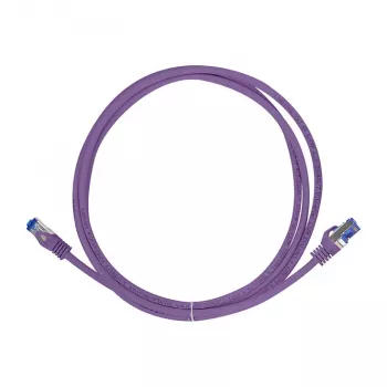 LogiLink Cat.6A S/FTP Ultraflex patch-kaabel, lilla, 1,0 m, GHMT sertifitseeritud