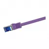 LogiLink Cat.6A S/FTP Ultraflex patch-kaabel, lilla, 1,0 m, GHMT sertifitseeritud