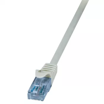 LogiLink Cat.6A U/UTP RJ45 patch-kaabel, 0.25 m, hall, EconLine