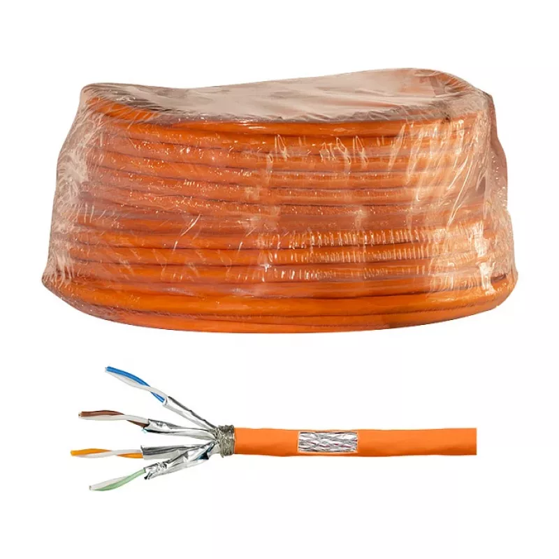 LogiLink Cat.7 1000 MHz paigalduskaabel 23 AWG S/FTP 50m, oranž