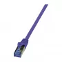 LogiLink Cat6a patch-kaabel 1,5m PrimeLine S/FTP PiMF LSZH violetne
