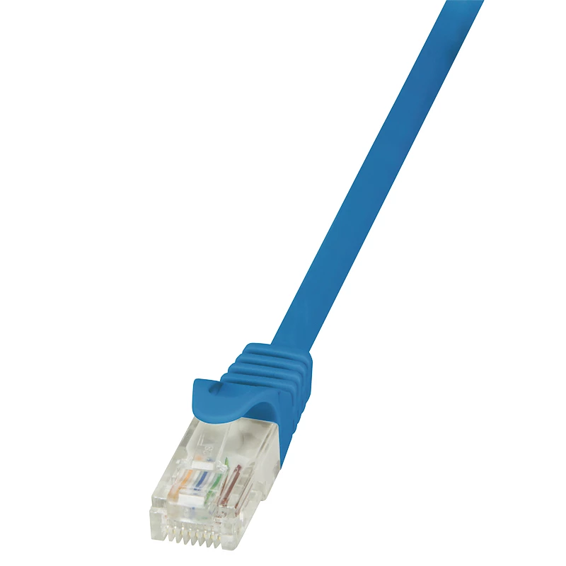 LogiLink CP1026U Cat 5e U/UTP Patch-kaabel, 0,5 m, sinine, Snagless